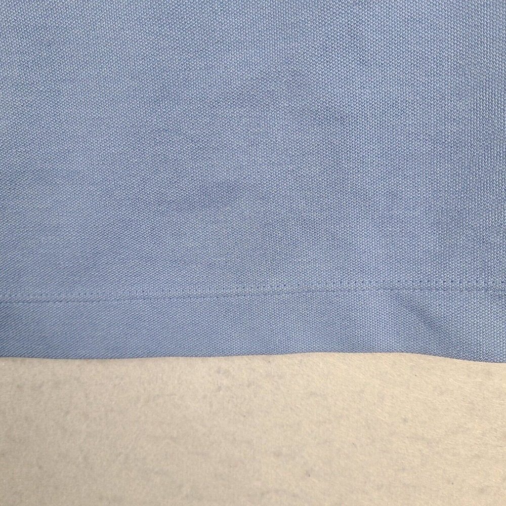 Nike Golf‎ Polo Shirt Men’s Medium Blue Dri-Fit Short Sleeve Logos Embroidered - Picture 7 of 12
